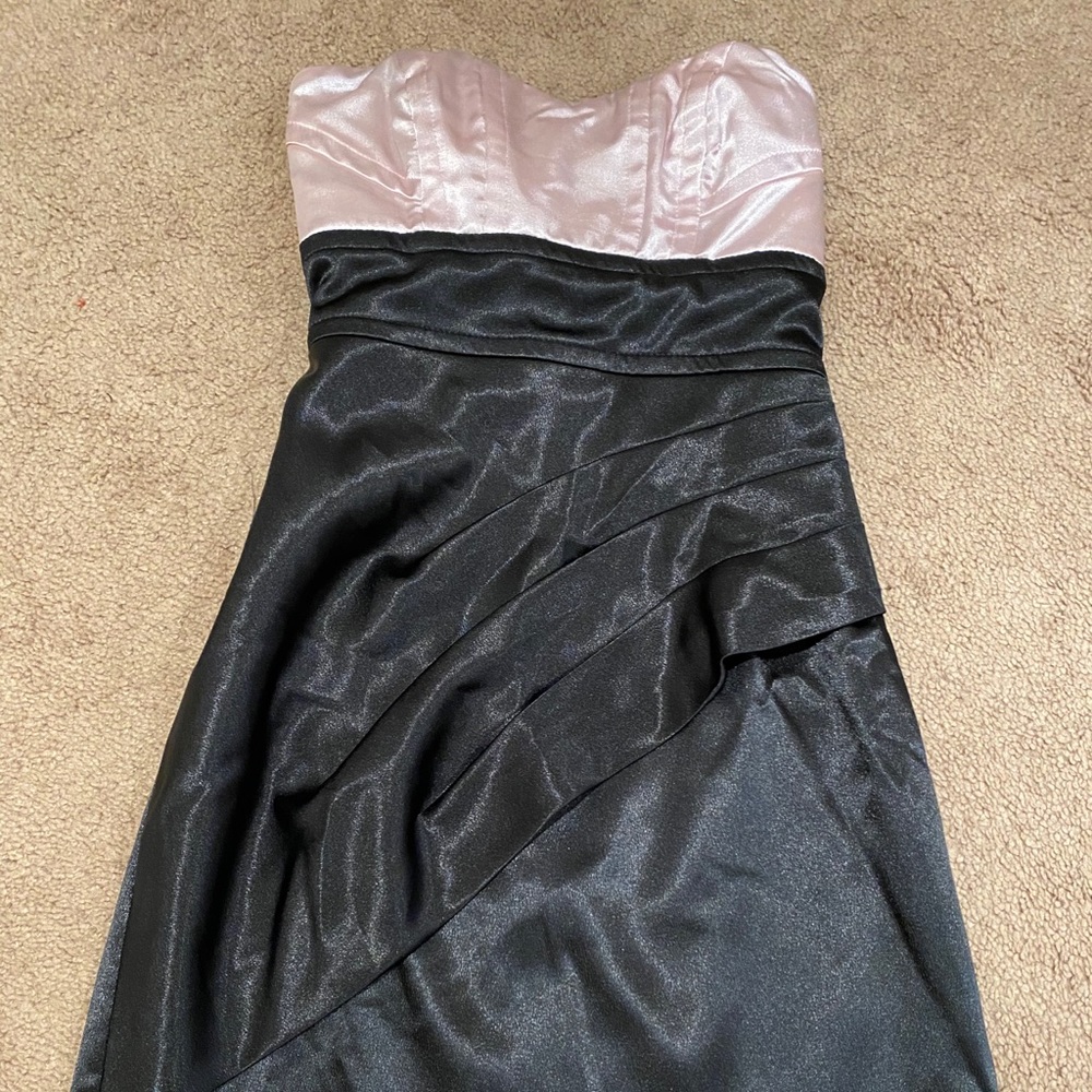 EUC Formal Strapless Midi Dress Size 0